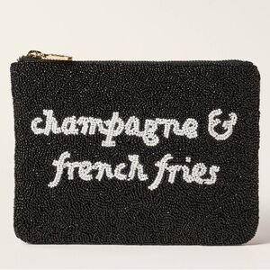 Kate Spade New York X Target Champagne and French Fries Beaded Clutch